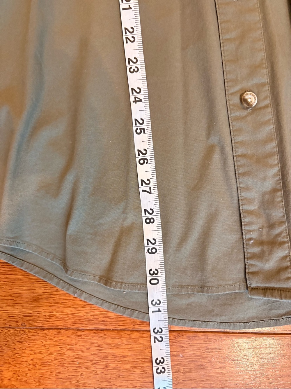 Browning Men's Button-Down Hunting/ Shooting Shirt in Olive Green - Picture 10 of 12
